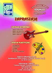 Warsztaty dla Dzieci - Szkółka gitarowa, zajęcia plastyczne